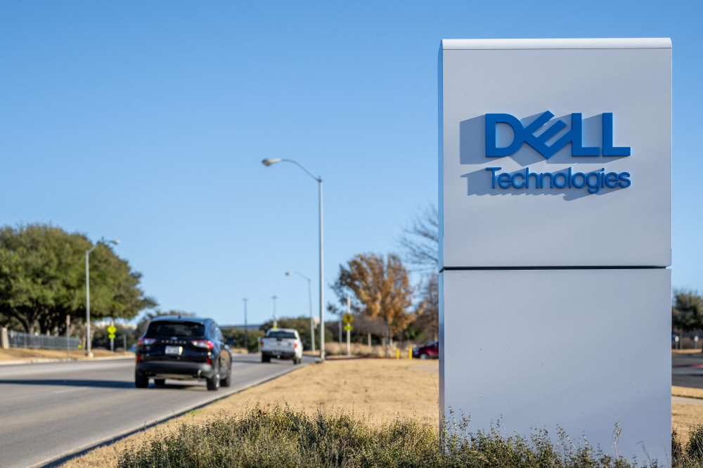 A Dell Technologies sign is seen on January 04, 2023 in Round Rock, Texas. Brandon Bell/Getty Images/AFP 