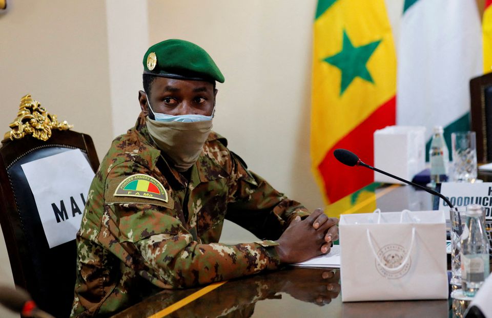 Colonel Assimi Goita, leader of Malian military junta. File Photo / Reuters