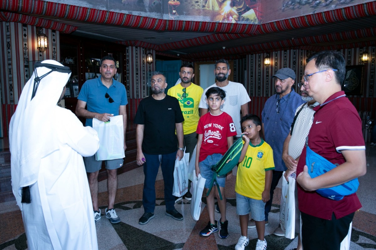 Fans during an event organised by Sheikh Abdulla Bin Zaid Al Mahmoud Islamic Cultural Center during the World Cup.