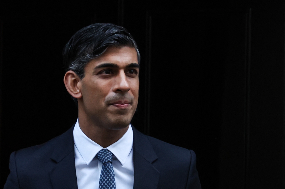 File photo of British Prime Minister Rishi Sunak