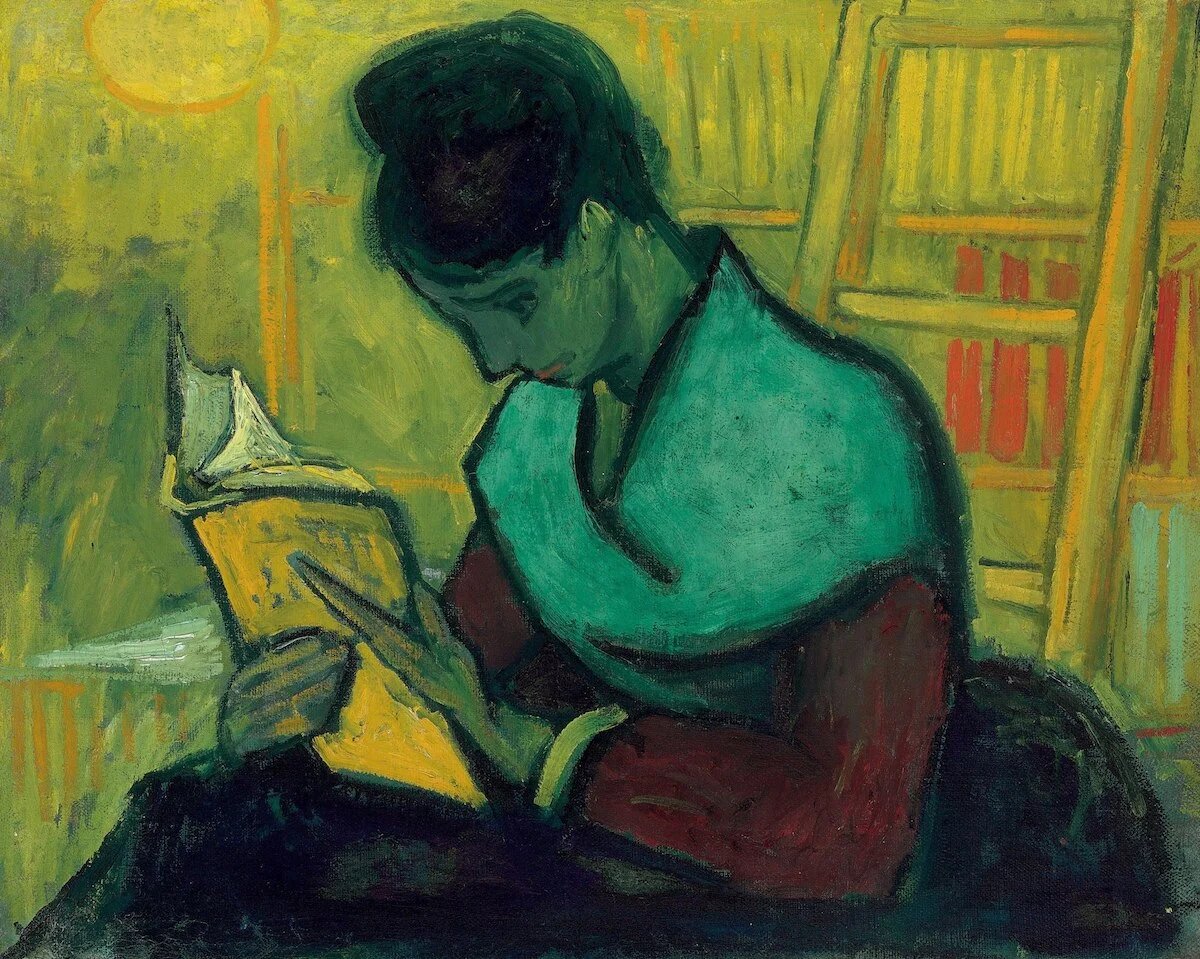 Vincent van Gogh, Un liseuse de romans, 1888. Credit: Wikimedia Commons
