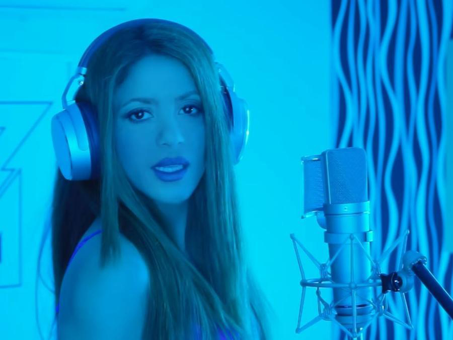 Video grab from Shakira's latest song