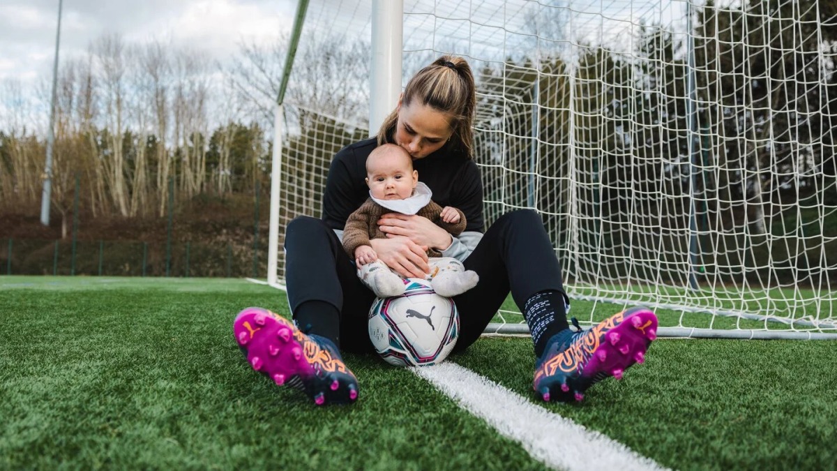  Former Lyon player Sara Bjork Gunnarsdottir. Photo: PUMA/ The Player's Tribune