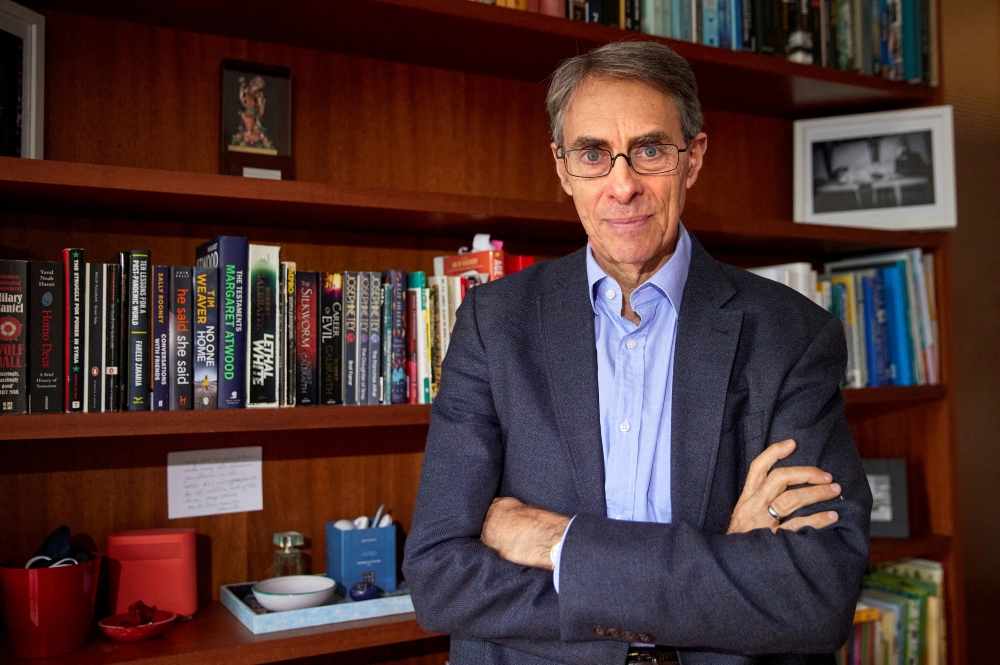 Kenneth Roth, executive director of Human Rights Watch, poses after an interview with Reuters in Geneva, Switzerland, on January 12, 2021. Picture taken on January 12, 2021. REUTERS/Denis Balibouse//File Photo