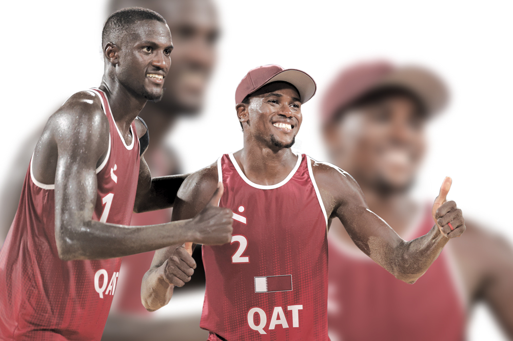 From left: Cherif Younousse and Ahmed Tijan