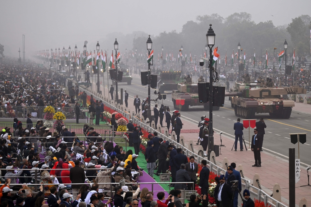 Republic Day Parade in New Delhi, 2023. AFP file photo.