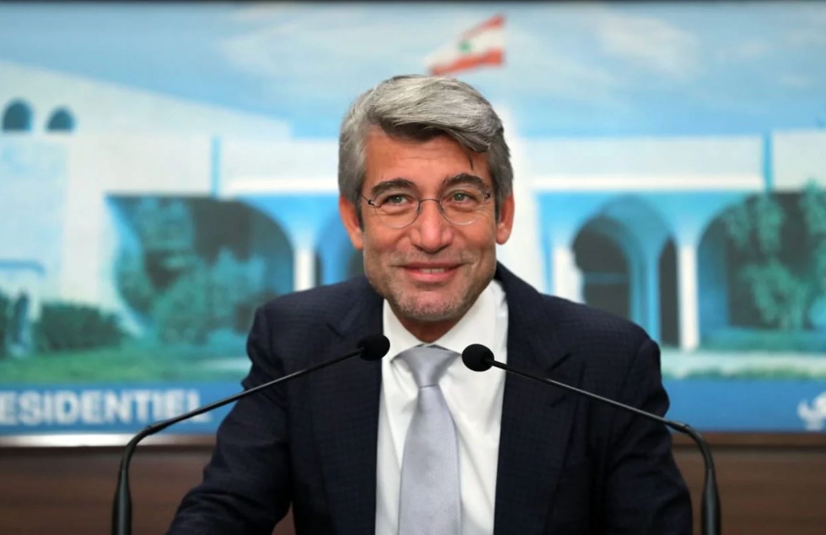File photo of Lebanese Energy Ministry Walid Fayyad