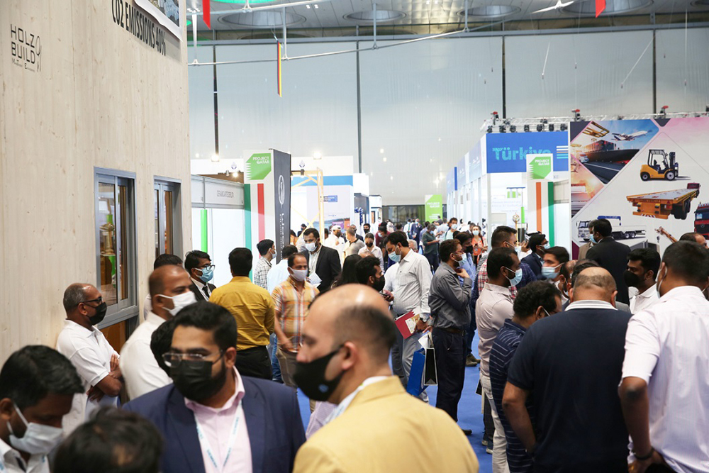 People seen attending previous edition's Project Qatar exhibition at DECC.