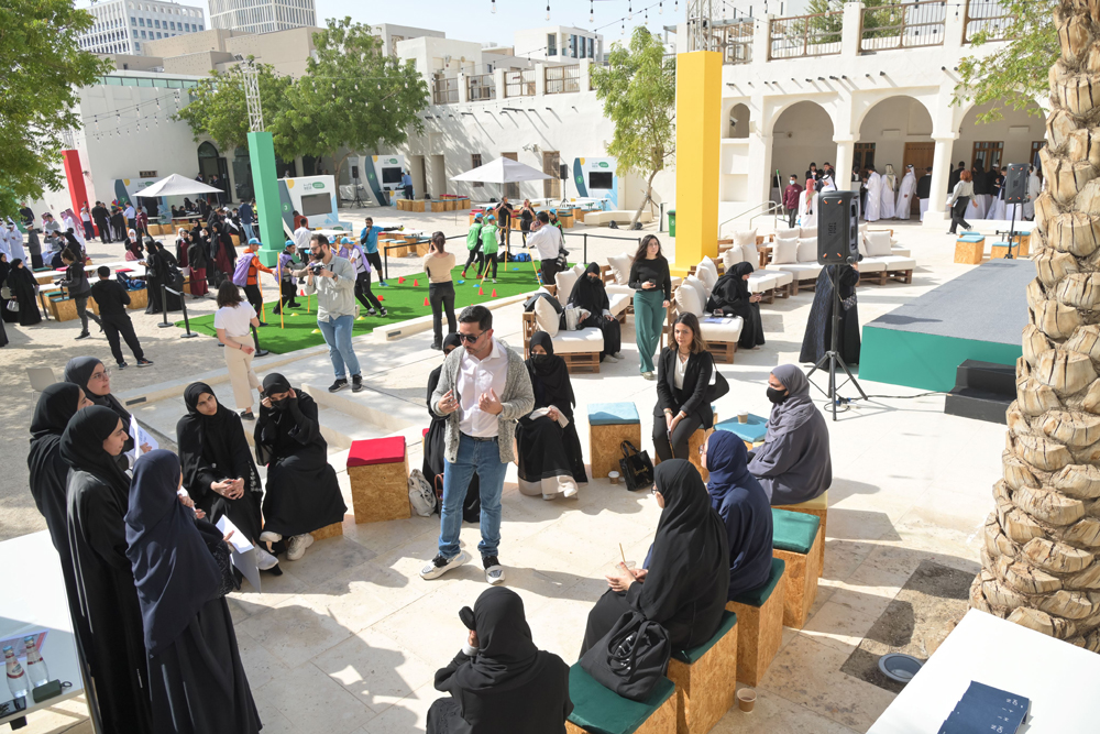Participants during Doha Learning Days Festival.