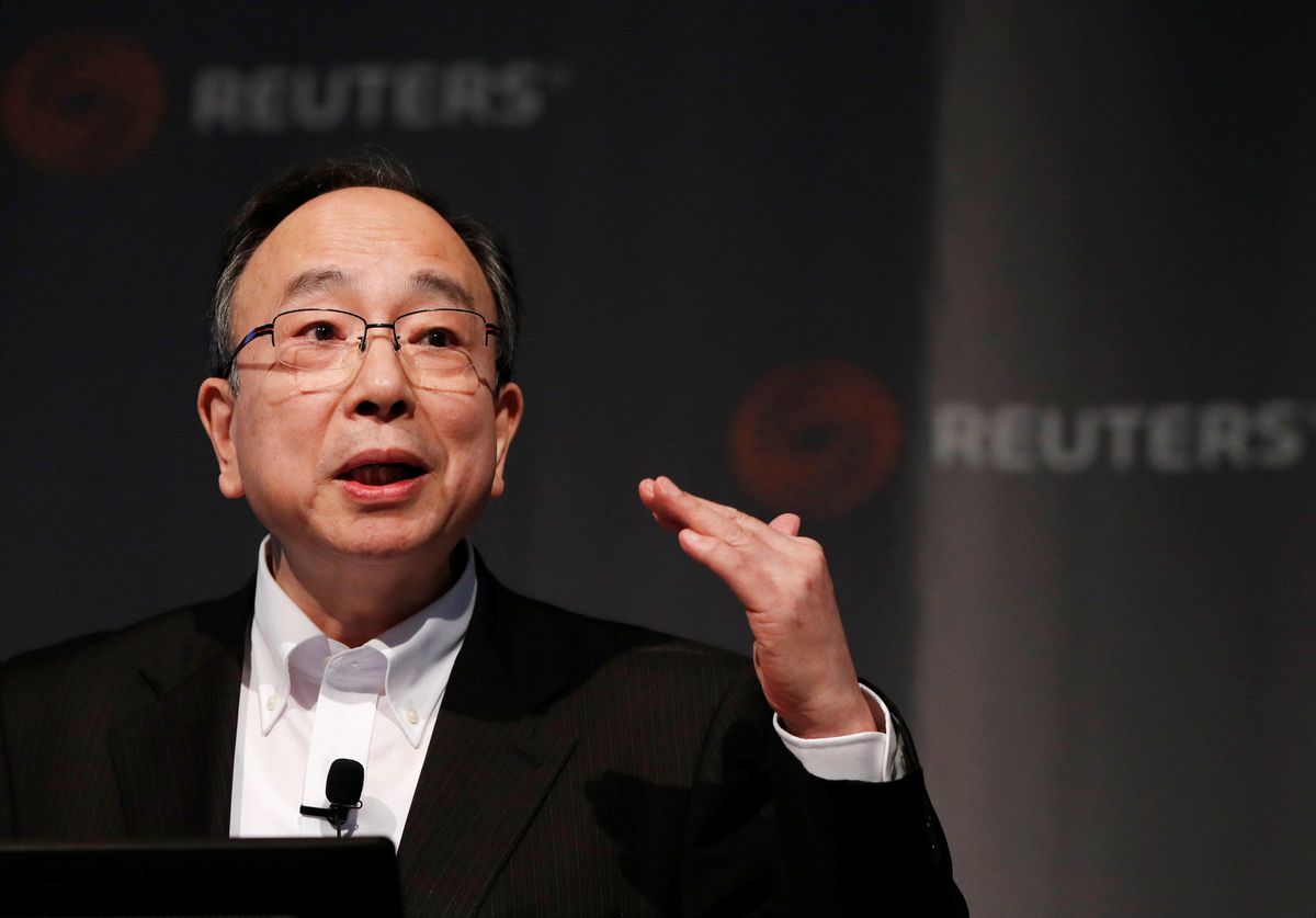 Bank of Japan Deputy Governor Masayoshi Amamiya speaks during a Reuters Newsmaker event in Tokyo, Japan, on July 5, 2019. (REUTERS/Issei Kato)