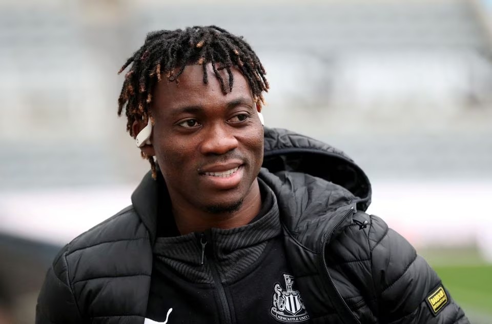 File photo: Newcastle United v Oxford United - St James' Park, Newcastle, Britain - January 25, 2020 Newcastle United's Christian Atsu before the match: REUTERS/Scott Heppell