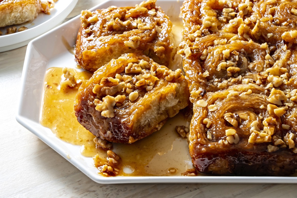 Baklava Sticky Buns. Photo by Scott Suchman for The Washington Post.
