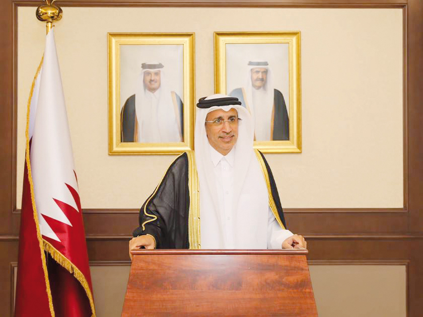 President of the Supreme Judiciary Council and President of the Court of Cassation H E Dr. Hassan bin Lahdan Al Mohannadi 