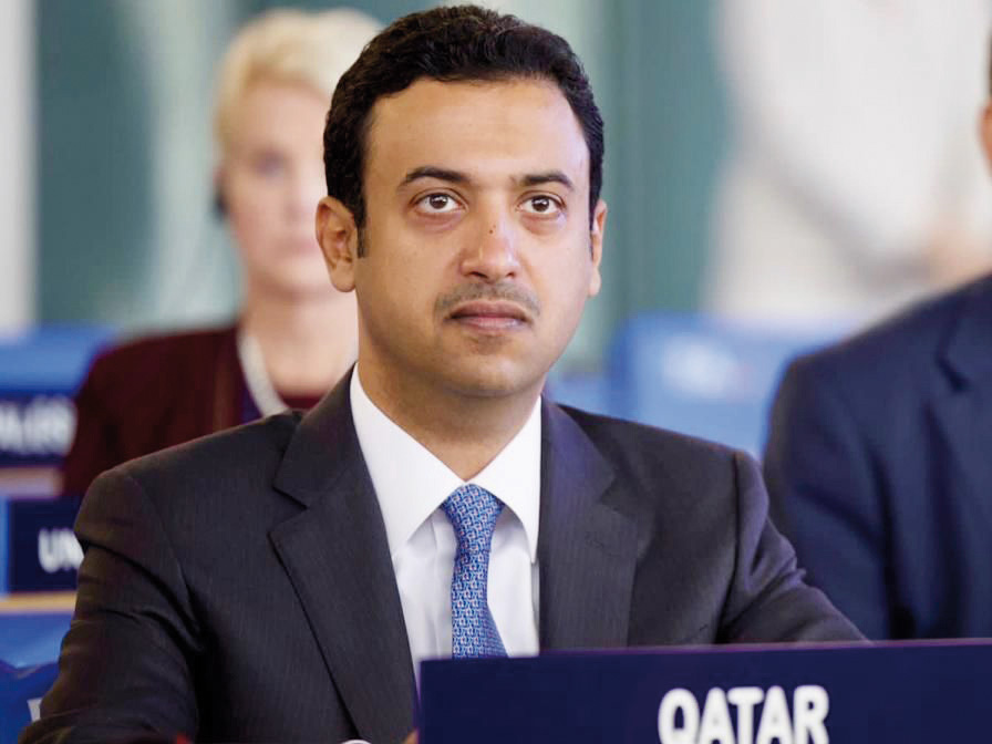 Ambassador of the State of Qatar to the Italian Republic H E Khalid bin Youssef Al Sada
