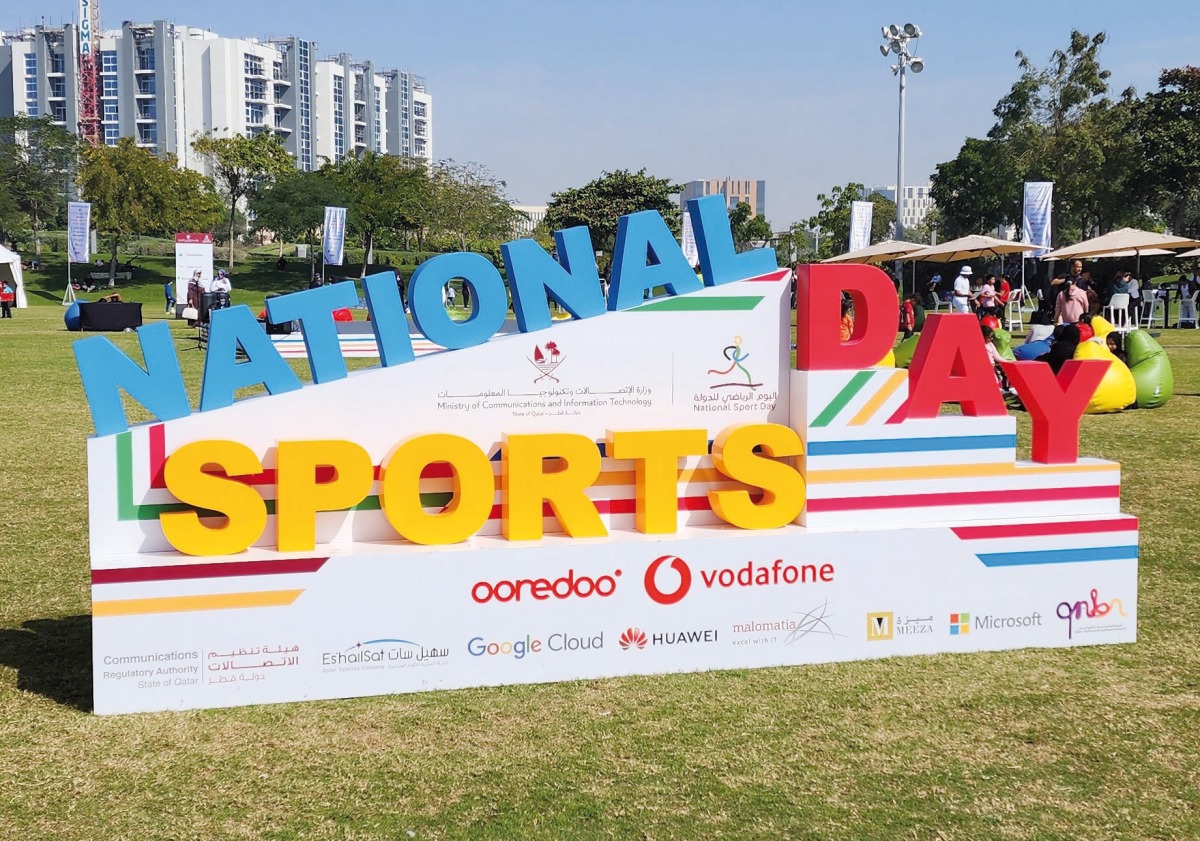 MEEZA sponsored a wide array of sports activities to mark the National Sport Day.