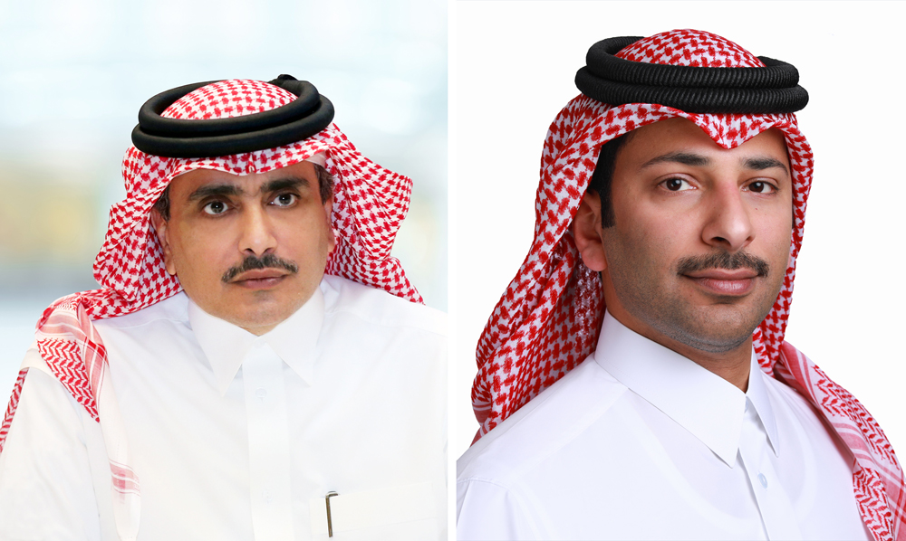 From left: QLM, Chairman Sheikh Saoud bin Khalid bin Hamad Al Thani and QLM, Chief Executive Officer Fahad Al Suwaidi. 