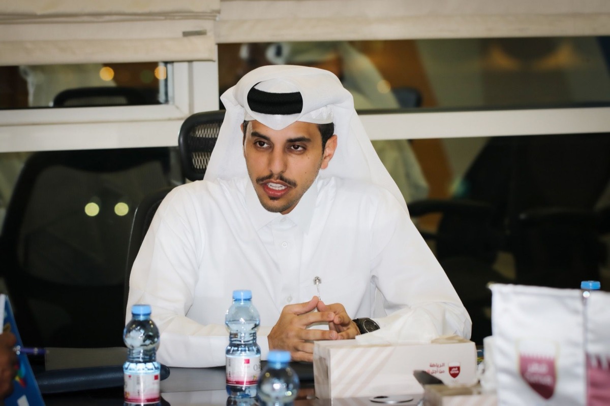 QCA President Sheikh Abdulaziz bin Saoud Al Thani  