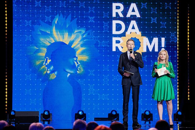Final event of the Radarom! campaign. E. Blaževič/LRT

