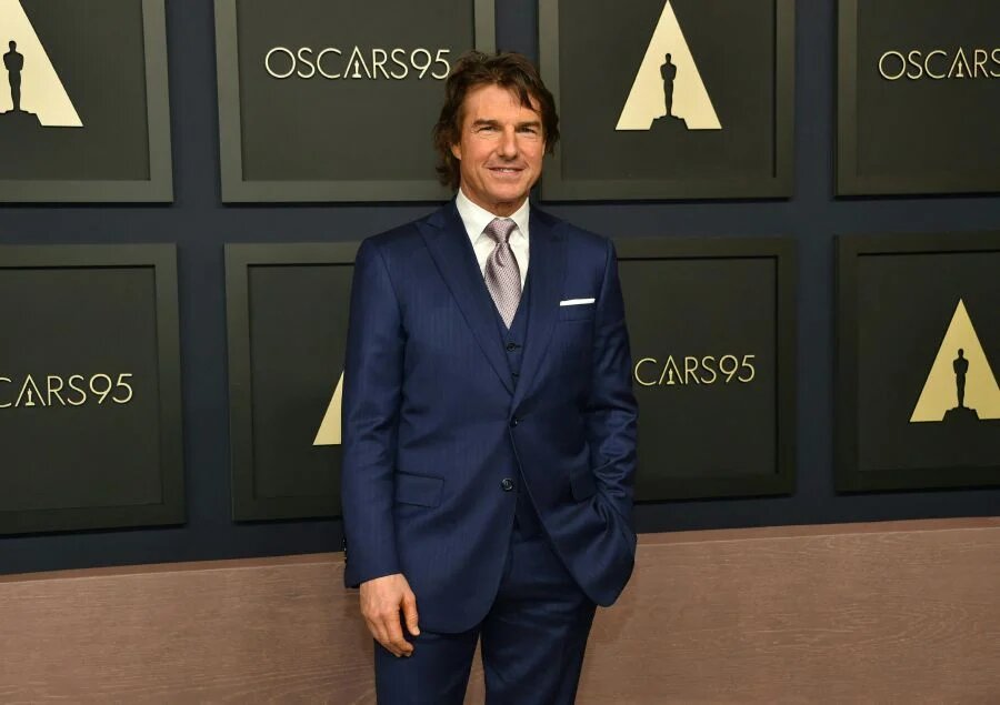 US actor Tom Cruise arrives for the 95th Annual Oscars Nominees Luncheon at the Beverly Hilton Hotel in Beverly Hills, California, on February 13, 2023.  File photo / AFP

