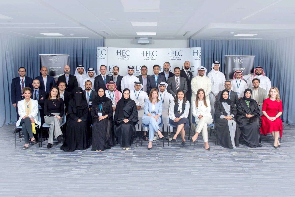 HEC Paris in Qatar Executive MBA Class of 2024.