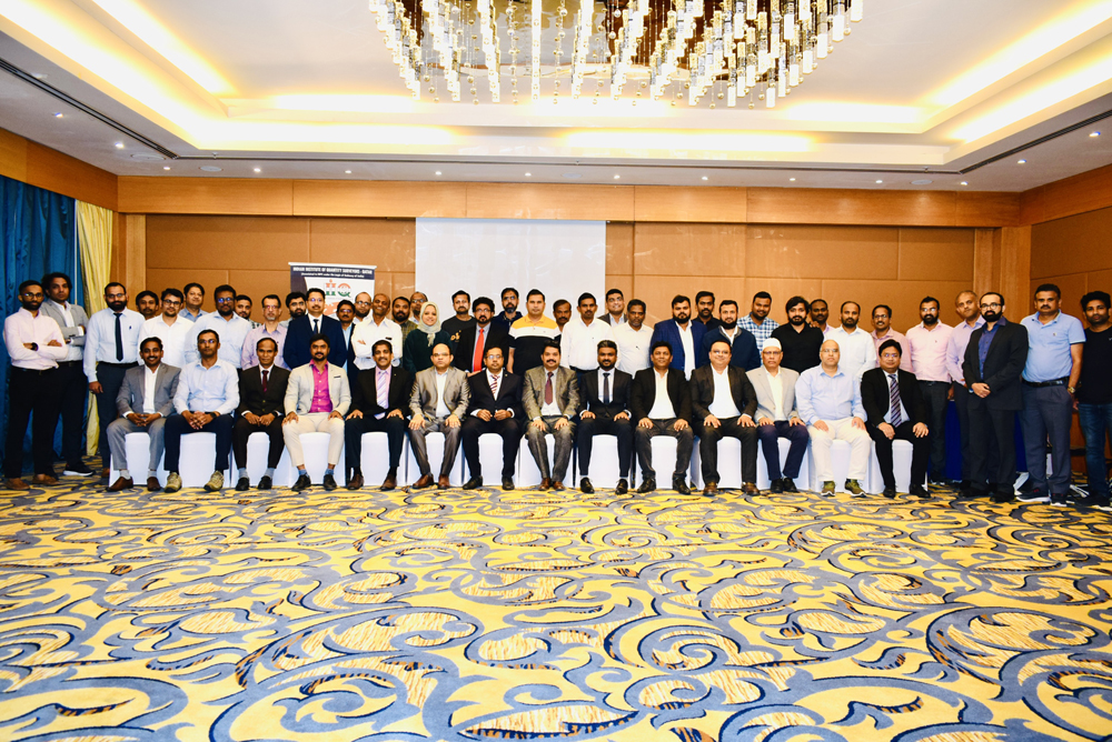 IQS Qatar officials at the CPD event.