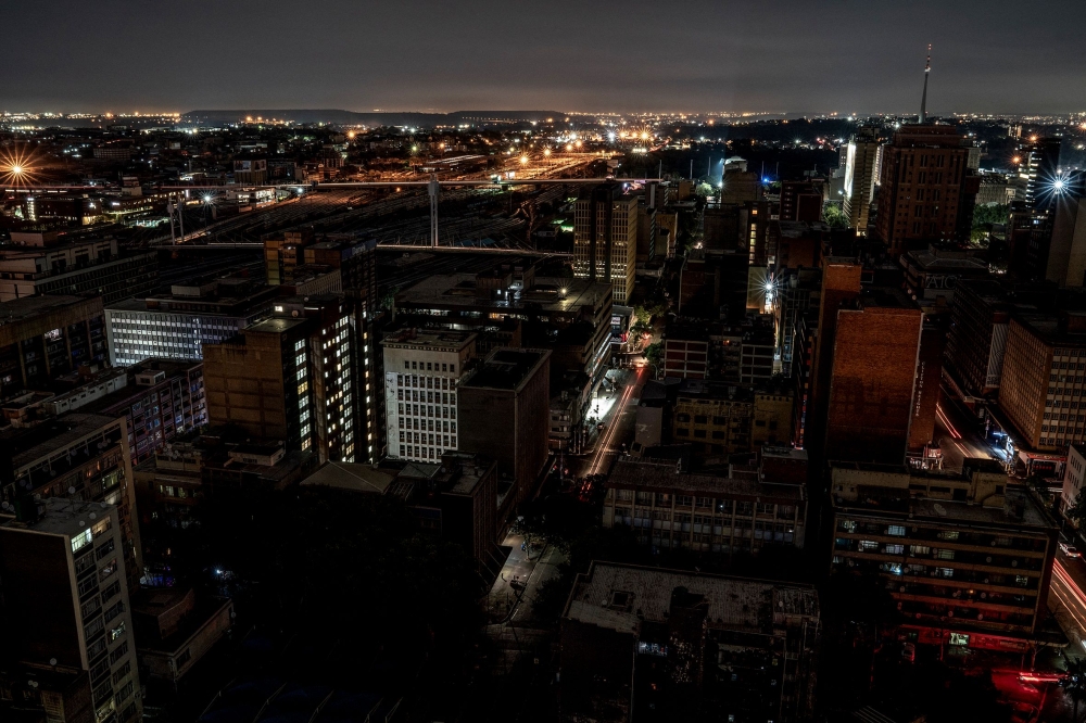 Aerial view of Johannesburg. File photo for representational purposes only.