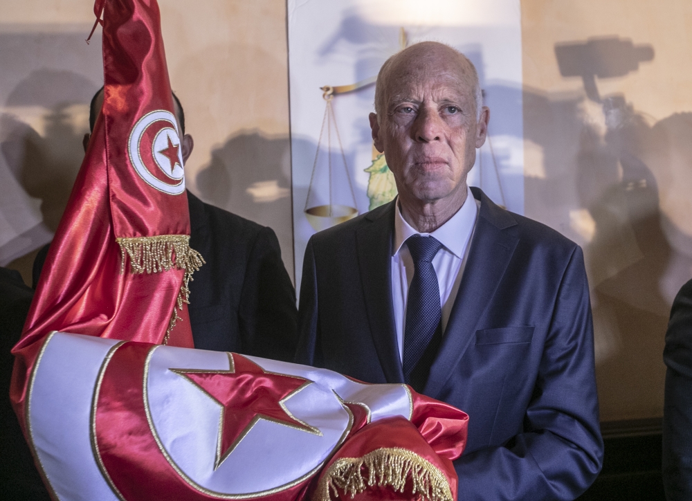 File Photo: Kaid Saied. 