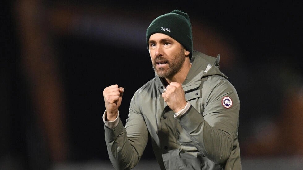 Wrexham's reality show rise under owner Ryan Reynolds has sparked interest in the United States. File photo / AFP