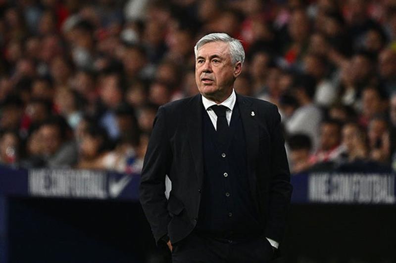 Carlo Ancelotti. AFP
