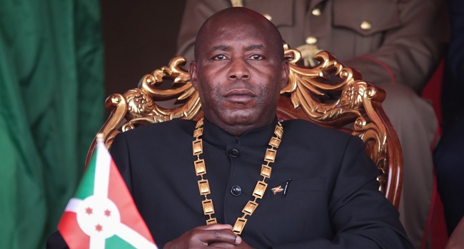 Burundi President Evariste Ndayishimiye. File photo / AFP