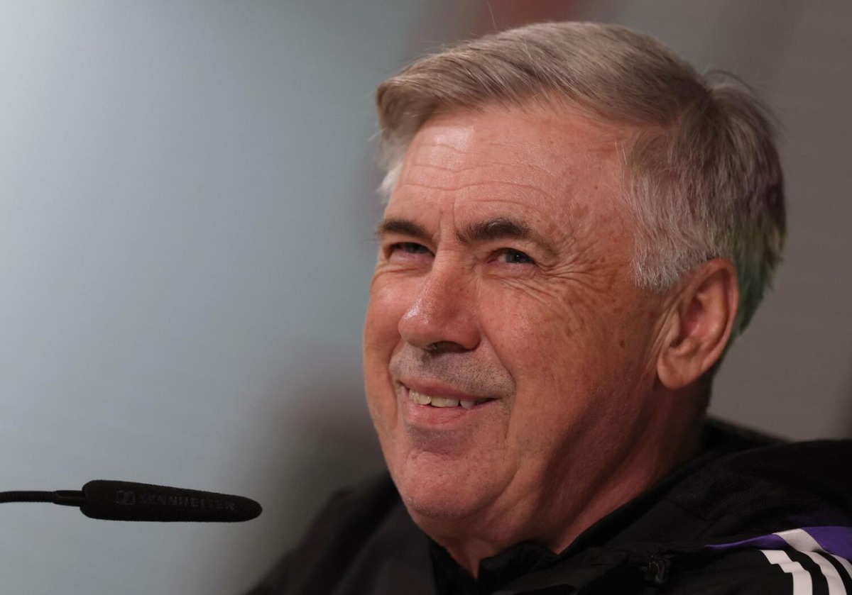 Carlo Ancelotti. File photo / AFP
