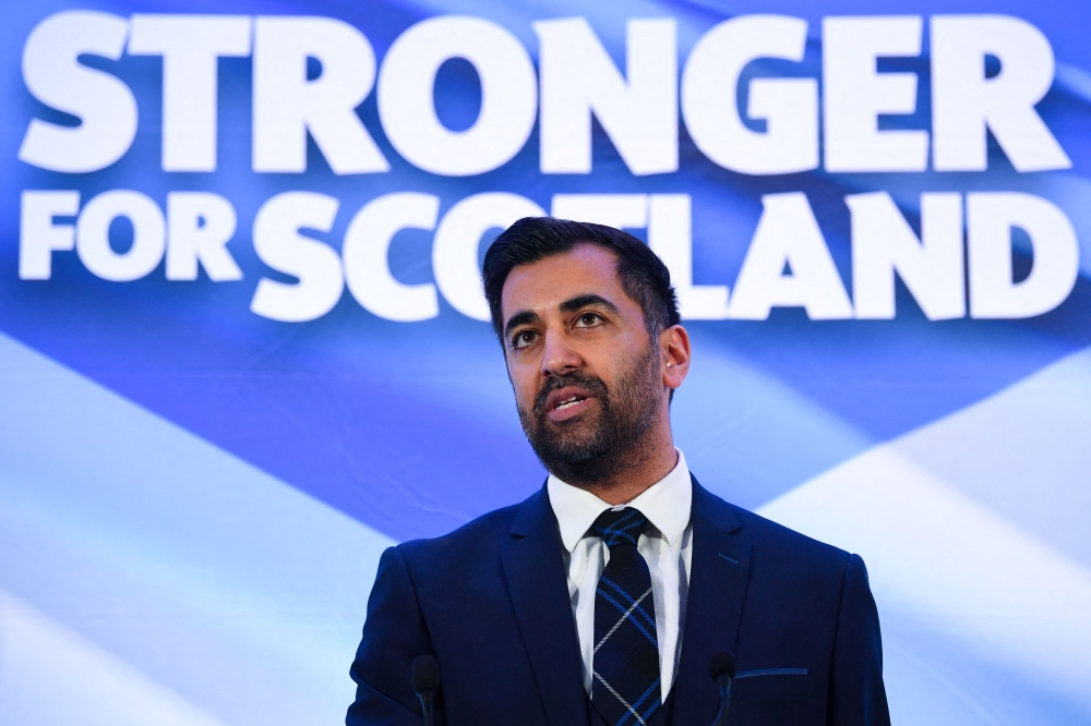 File photo: Scottish National Party (SNP) Humza Yousaf

