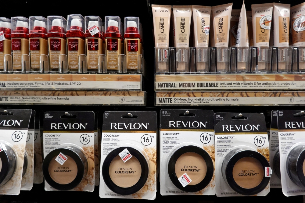 File Photo: Revlon products are seen for sale in a store in Manhattan, New York City, US, June 29, 2022. (REUTERS/Andrew Kelly)