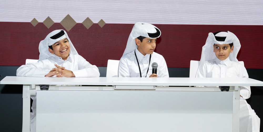 Students participating in one of contests.