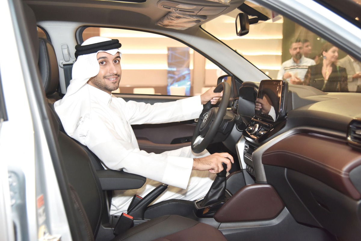 AAB CEO, Abdulghani Nasser Al Abdulghani during the launch of all-new Toyota Urban Cruiser 2023 YM.