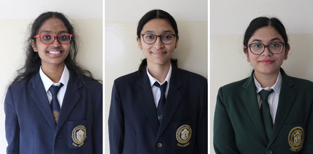 From left: Theertha Aravind, Aparna Narayanan and Anuradha Narayan Manoj Kesarwani