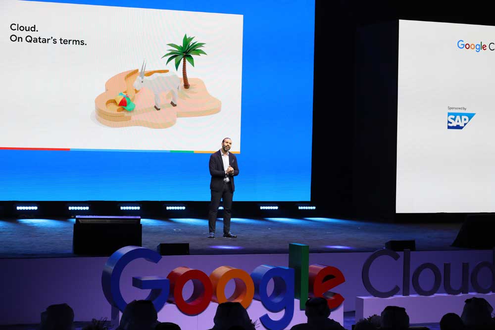 Google Cloud Country Manager, Ghassan Kosta. Photos by Salim Matramkot / The Peninsula