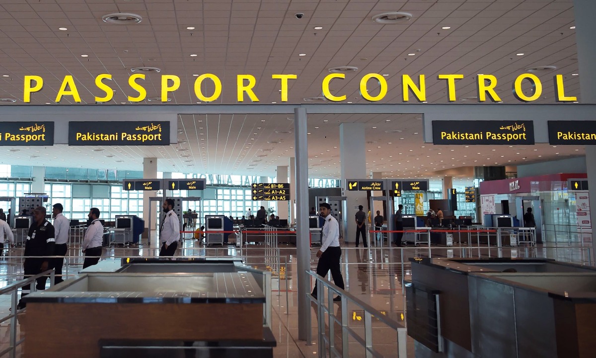 Islamabad International Airport. File photo/AFP