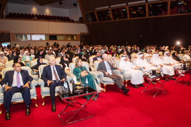 Conference Chairman, Dr. Majid Al Abdulla, with special guests at the opening ceremony of the event.