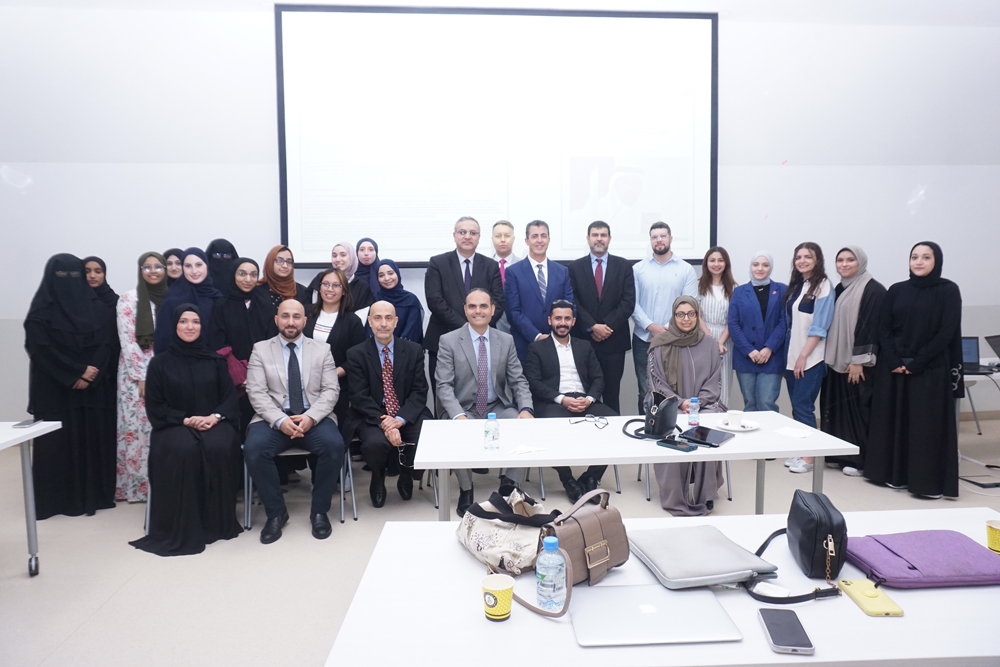 Participants at the Qatar University's College of Pharmacy Entrepreneurship Day.