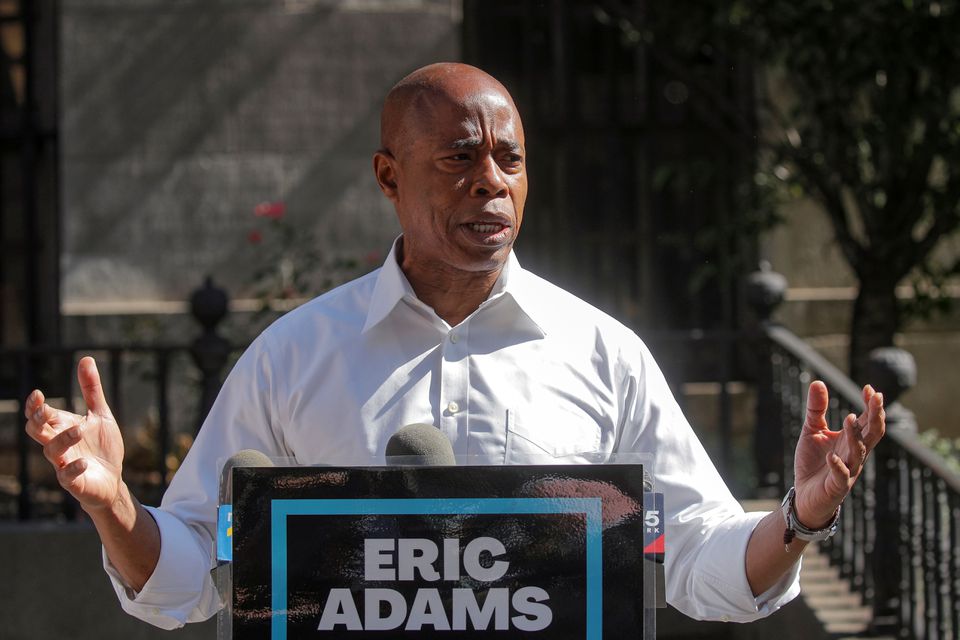 New York Mayor Eric Adams. File photo: Reuters 