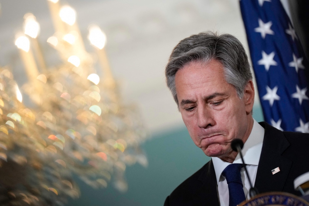 U.S. Secretary of State Antony Blinken. Drew Angerer / AFP
