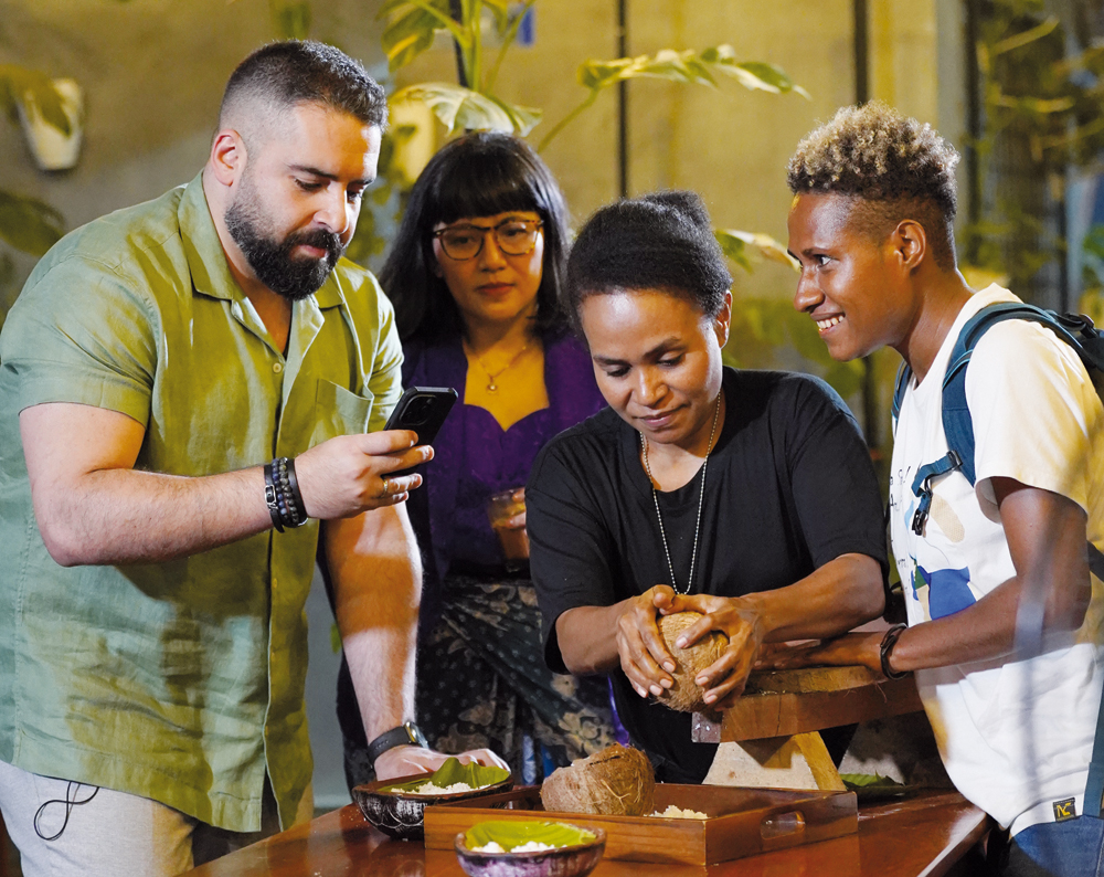 Chef Hassan Al Ibrahim in Papua
