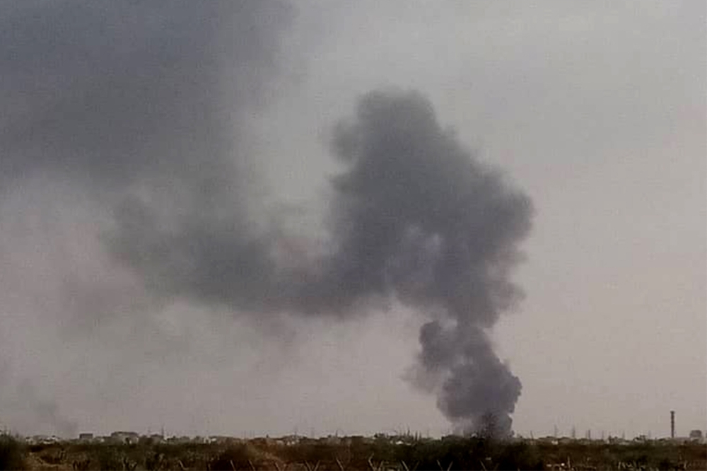 Smoke billows over Khartoum's Bahri district on June 21, 2023 as Sudan's warring generals resumed fighting just minutes after the latest US and Saudi-brokered ceasefire expired. (Photo by AFP)