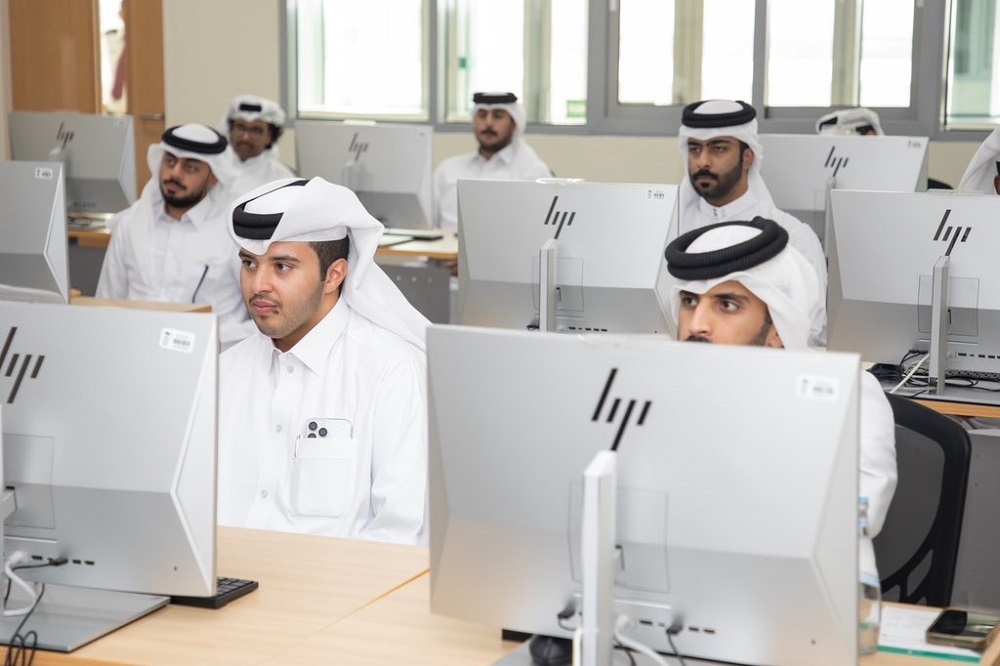 Participants during the training programme.