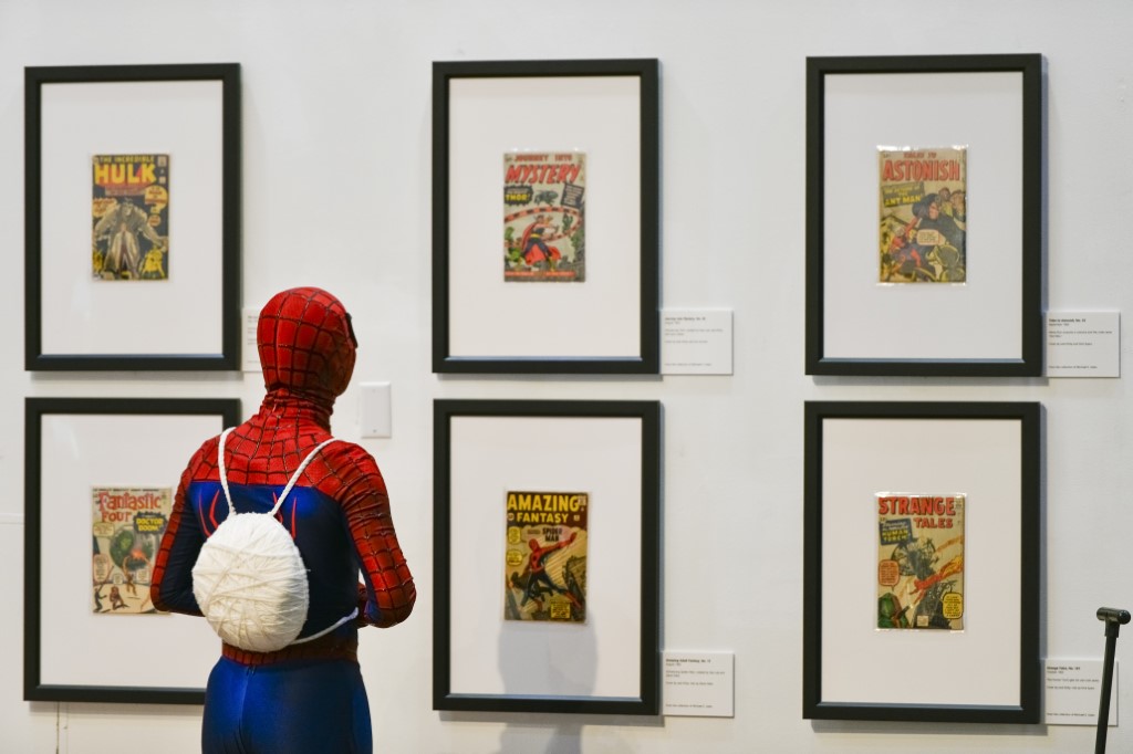 Spider-Man attends as Comic-Con Museum debuts new exhibits and features on Stan Lee alongside 