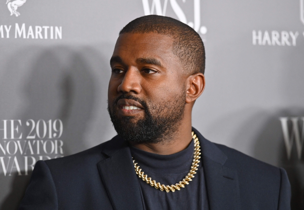(FILES) US rapper Kanye West attends the WSJ Magazine 2019 Innovator Awards at MOMA on November 6, 2019 in New York City. (Photo by Angela Weiss / AFP)