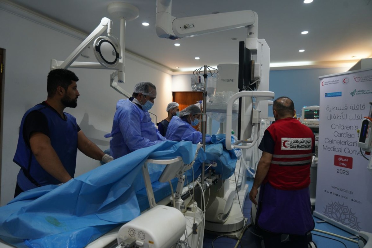 The Cardiac Catheterization section of the 'Little Heart' project.