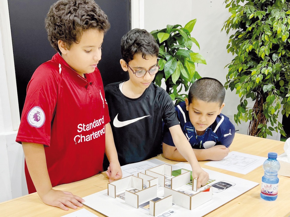 Participants during one of the events of the summer programme.