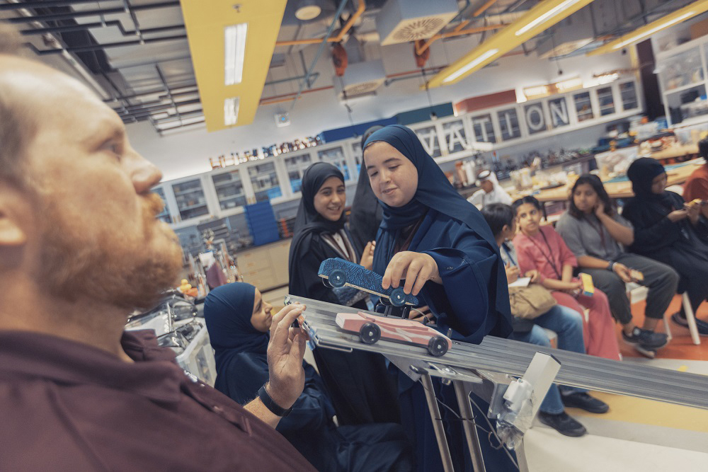Students participating in STEM summer programmes organised by Texas A&M University at Qatar.